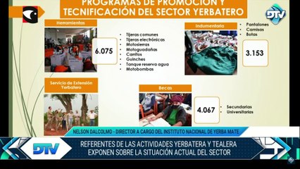 Referentes de las actividades yerbateras y tealeras expusieron sobre la realidad del sector ante los diputados