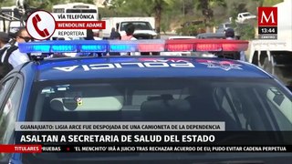 Roban a secretaria de Salud de Guanajuato; fue despojada de una camioneta oficial