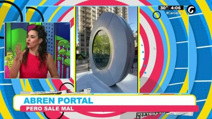 Abren portal, pero sale mal