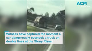 Driver caught recklessly overtaking at Stony Rises