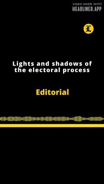 Editorial en inglés | Lights and shadows of the electoral process