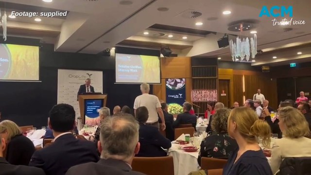 Farmers walk out of ag minister's budget breakfast speech
