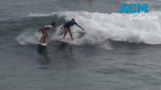 Australian surfer targeted by rival's unsportsmanship