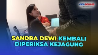 Penampakan Sandra Dewi saat Hadiri Panggilan Pemeriksaan Kejagung