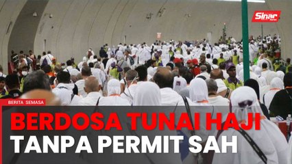 Video herunterladen: Tunai haji tanpa permit sah haram, berdosa