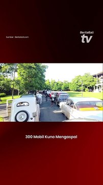 Touring Mobil Kuno Dari Denpasar Ke Karangasem Warnai Akhir Pekan