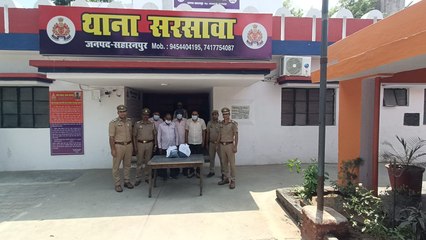 Saharanpur police arrested sub inspector