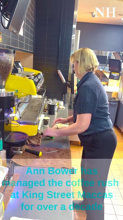 Ann Bower has worked at McDonalds in Newcastle for more than 40 years, she has some stories to tell | Newcastle Herald | May 15, 2024