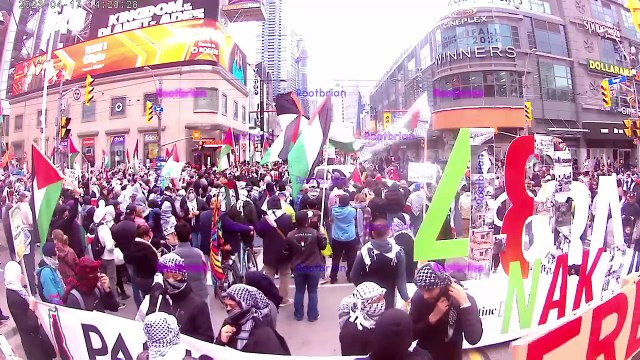 GTA Regional March - 76 years of nakba - resistance until return