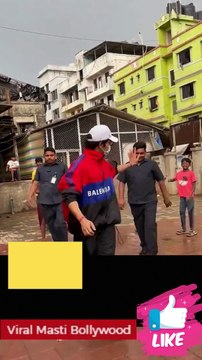 Rashmika Mandanna & Rajkummar Rao Spotted at Versova Jetty Viral Masti Bollywood