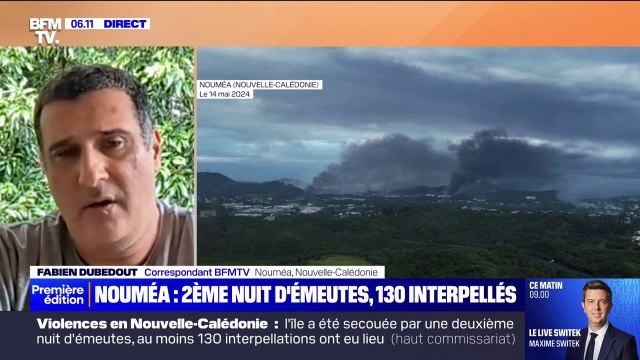 Nouméa: deuxième nuit d'émeutes, 130 interpellations, le couvre-feu décrété mardi n'a pas eu d'effets