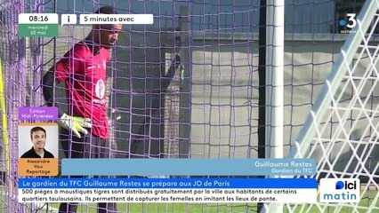 JO 2024 - Foot: Guillaume Restes, gardien de but du TFC