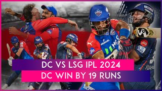 DC vs LSG IPL 2024 Stat Highlights: Delhi Capitals Beat Lucknow Super Giants By 19 Runs