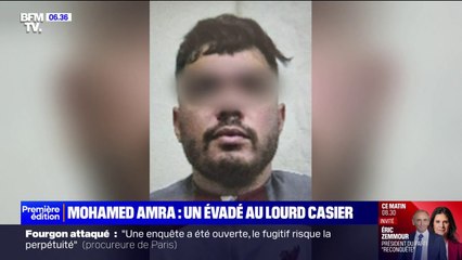 Mohamed Amra: avec 13 condamnations, le lourd casier du détenu évadé