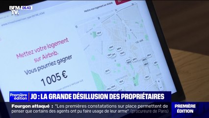 Download Video: JO Paris 2024: la grande désillusion des propriétaires qui voulaient louer leur logement sur Airbnb