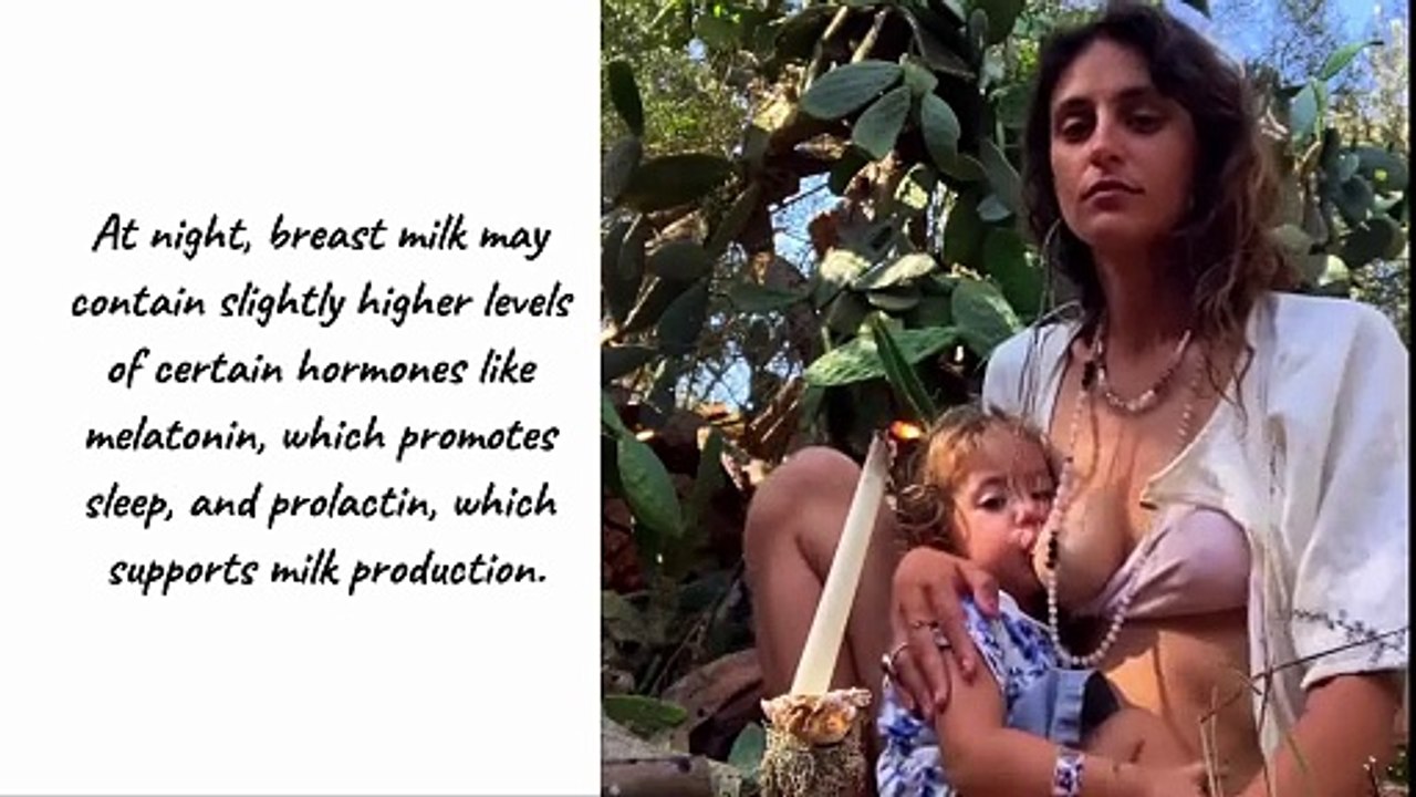 Is breast milk richer at night_  _ Breastfeeding Q_A_