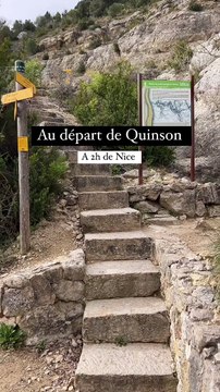 UNE DES BELLES RANDONNÉES DE FRANCE Sublime ! C'est le mot qui me vient à l'esprit quand je repense à cette randonnée dans les basses Gorges du Verdon ! ️au niveau du Lac du Quinson Boucle de 9,7km pour 3h30 et 350 de D+ Accessible à tous ! Vo