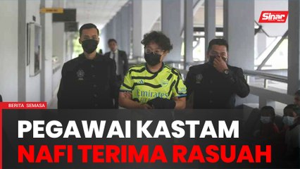 Download Video: Hampir sejam, jurubahasa baca 43 pertuduhan rasuah pegawai kastam