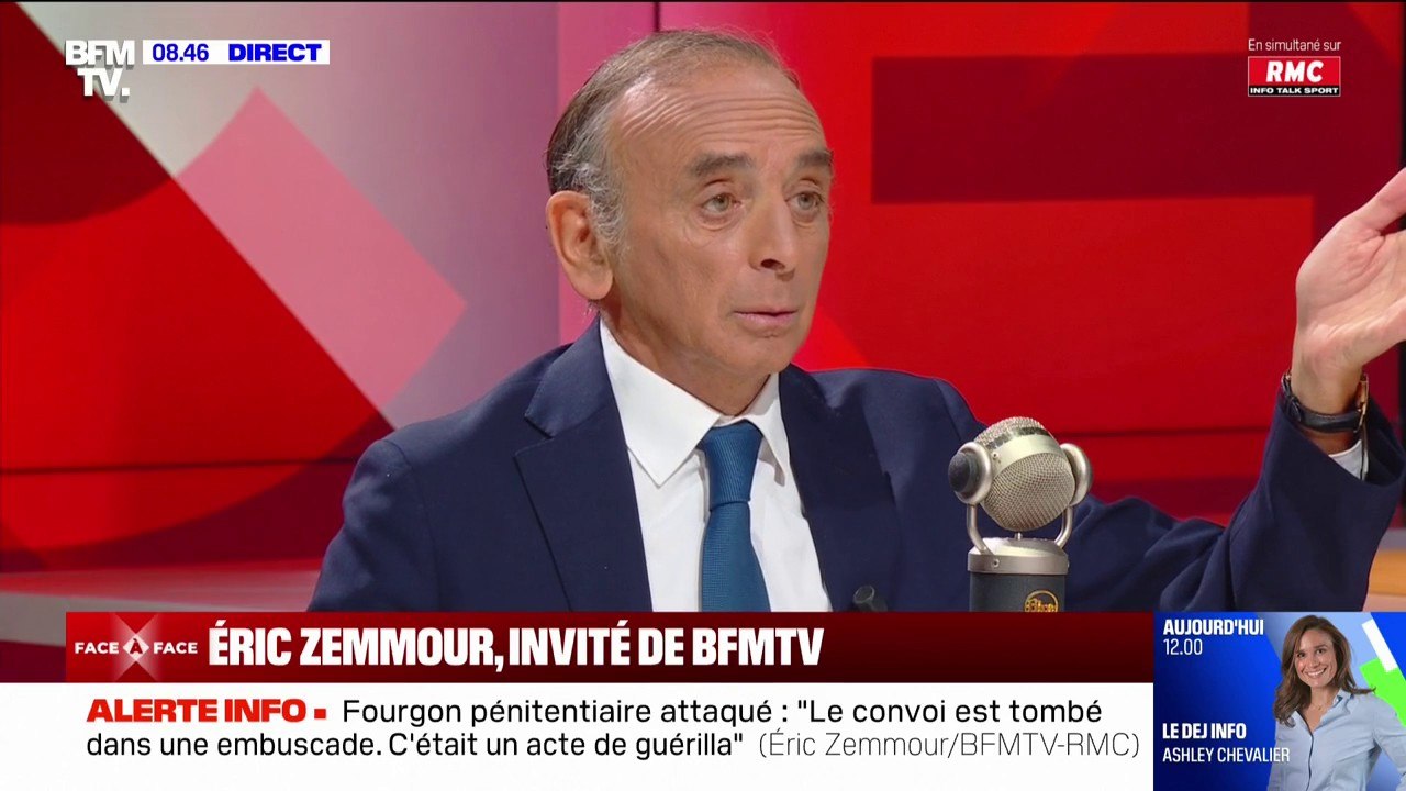 Éric Zemmour: "Les peines exécutées sont très inférieures aux peines données"