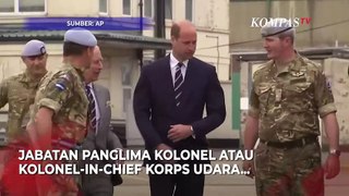 Momen Raja Charles Serahkan Gelar Militer ke Pangeran William