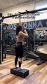 Woman Gets Smacked by Resistance Band While Working Out