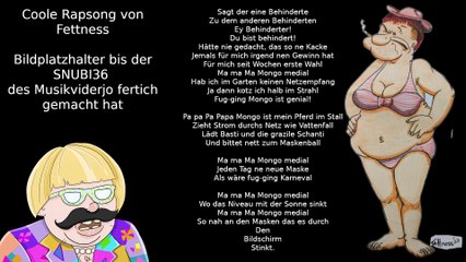 Du bist Behindert! - Rapsong für Kanal Mongomedial [Lyrics Cut]