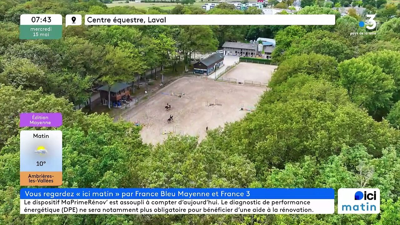 15/05/2024 - Le 6/9 de France Bleu Mayenne en vidéo