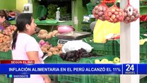 INEI: 95 de 110 productos de consumo diario aumentaron de precio