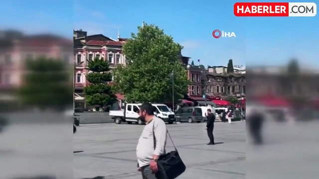 Eminönü Mısır Çarşısı'nda yangın paniği