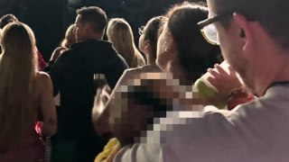 Baby videoed at Taylor Swift's concert - moments before being seen on the floor