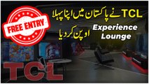 TCL ny pakistan mai pehla experience lounge open kr dia, Entry Free