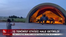 Irak’ın kuzeyinde 12 PKK’lı terörist hava harekatı ile etkisiz hale getirildi