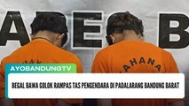 Begal Bawa Golok Rampas Tas Pengendara di Padalarang Bandung Barat