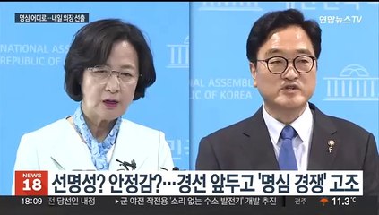 '명심 마케팅' 국회의장 경선…"잘 해달라" "형님 적격"
