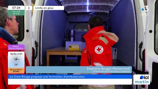 La Croix-Rouge de Valence lance une formation d'ambulanciers