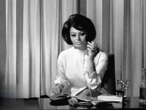 Софи Лорен на Московском кинофестивале (1965)