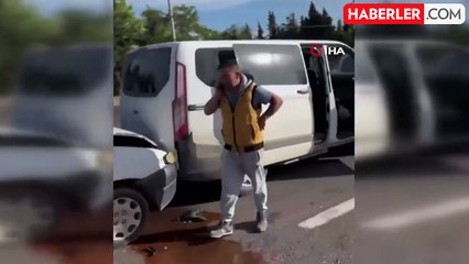 Yalova'da 5 araçlı zincirleme kaza