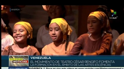 En Venezuela se realizó este martes un homenaje al artista César Rengifo