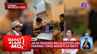 Mga estudyante, nag-ala radio announcers para ipagpaalam ang kanilang kaibigan | Dapat Alam Mo!