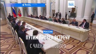 Путин утвердил новый состав правительства и встретился с министрами