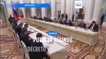 Putin já assinou decreto que nomeia o novo governo russo