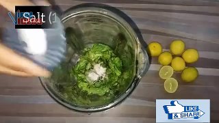Mint Margarita Recipe | How to make mint margarita recipe at home