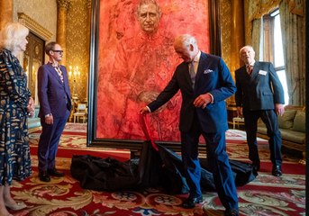 ¿Acierto u horror?: así es el primer retrato de Carlos III tras su coronación