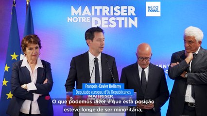 Um muro ao estilo de Trump mas "Made in Europe": direita francesa lança campanha para as europeias
