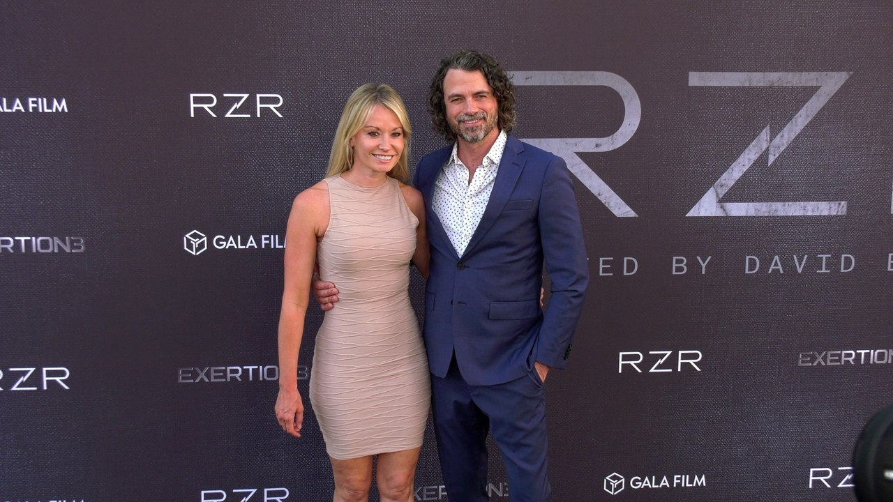Daniel Hall and Whitney DiMattia attend Gala Film's "RZR" FYC screening event in Los Angeles