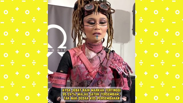 Ayda Jebat Syukur Insiden Jatuh Tak Ganggu Persembahan Di THSS