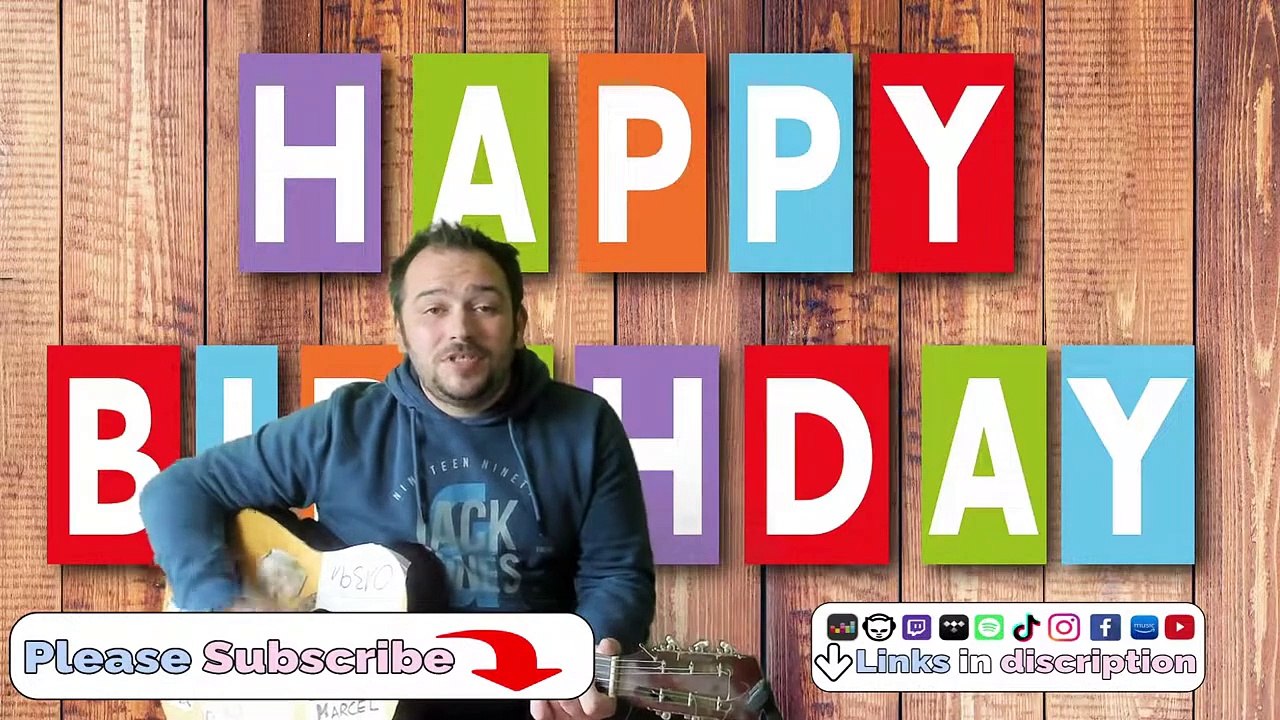 Happy Birthday, Jan! Geburtstagsgrüße an Jan