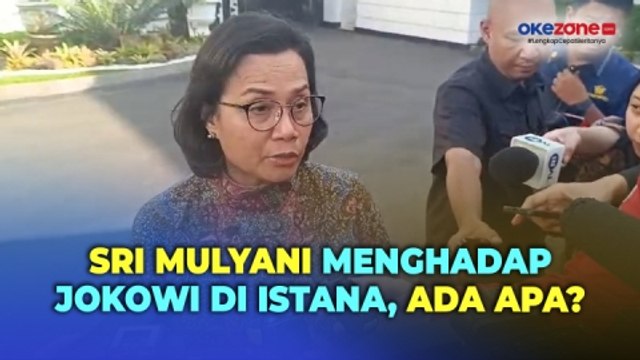 Sri Mulyani Menghadap Jokowi di Istana, Laporkan Kasus Bea Cukai