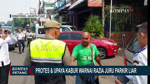 Dishub Razia Juru Parkir Liar di Wilayah Jakarta Pusat Hingga Jakarta Selatan