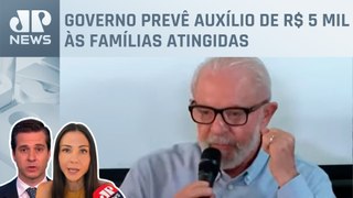 Lula anunciará medidas para vítimas da tragédia no RS nesta quarta (15); Amanda e Beraldo analisam